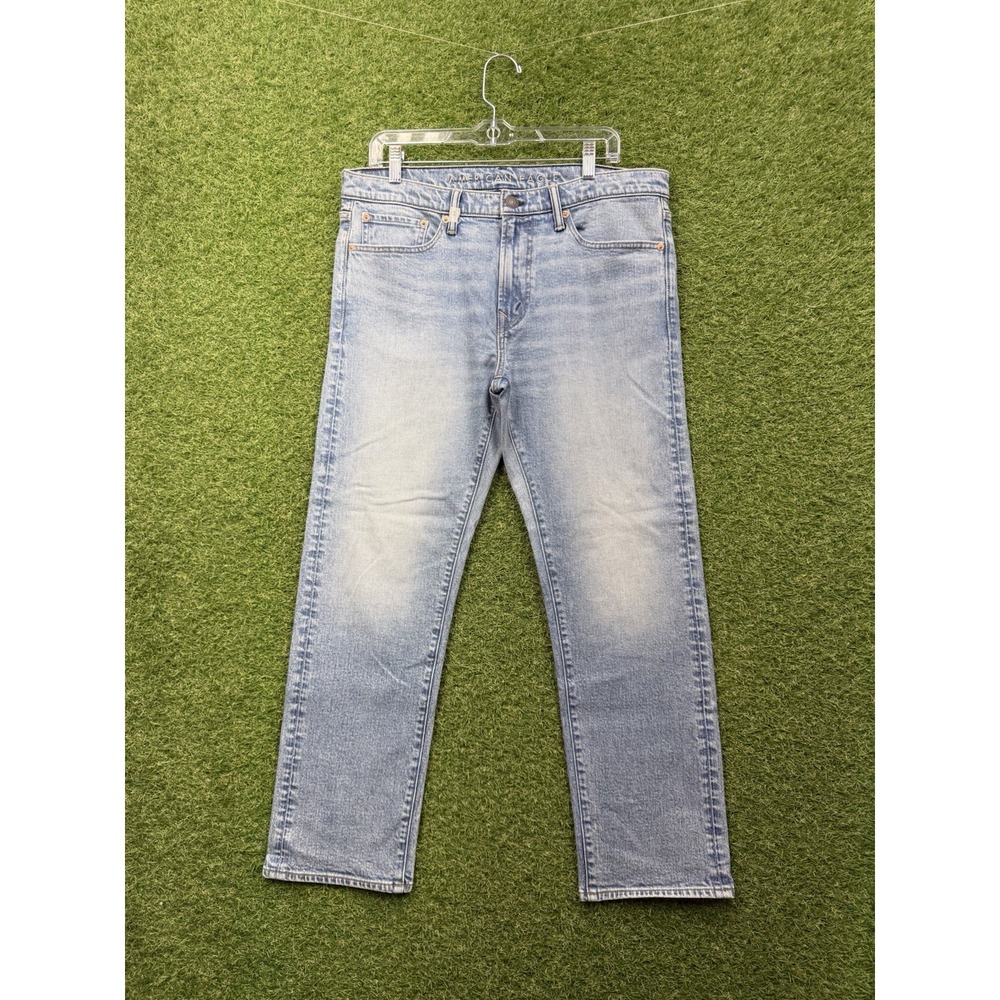 American Eagle Jeans Mens 32x32 AirFlex+ Original Straight Stretch Denim NEW